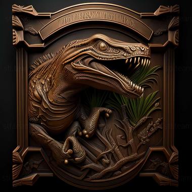 3D model Jurassic The Hunted game (STL)